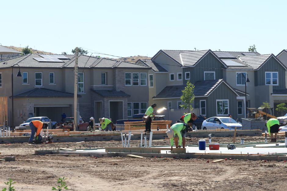 Newer suburban house in a planned residential development