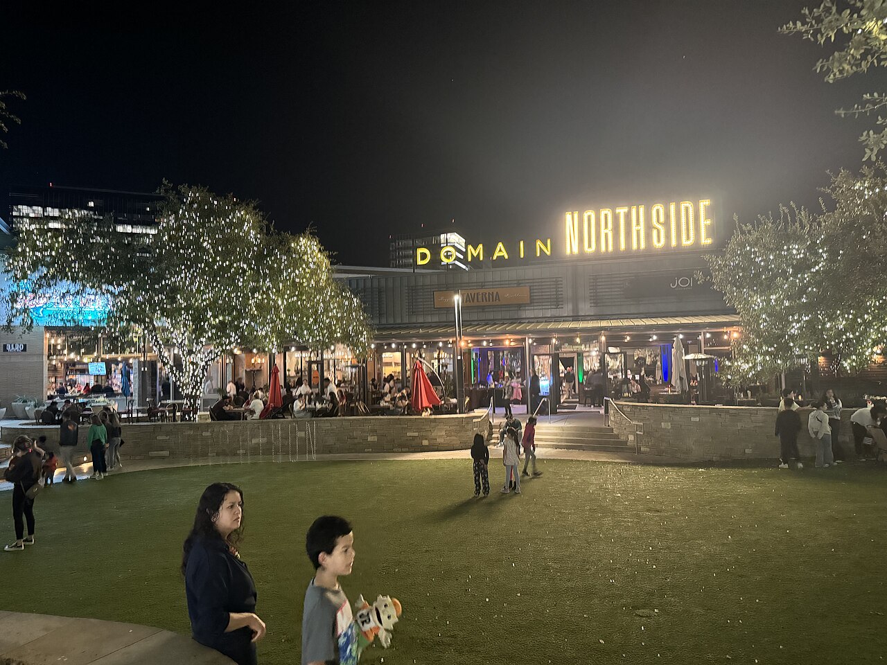 The Domain Northside shopping and mixed-use district in north Austin
