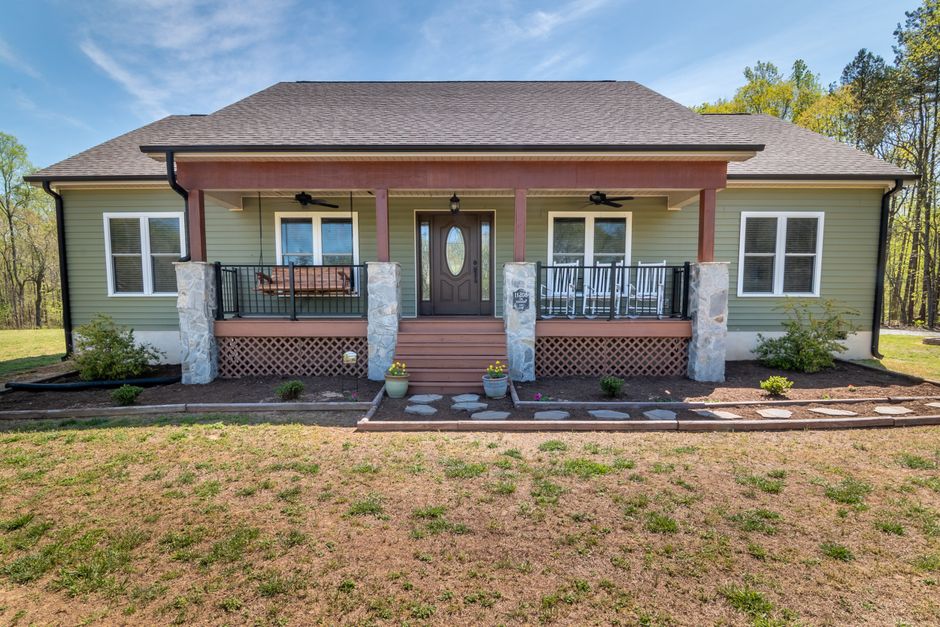 Mid-century bungalow house exterior typical of central Austin neighborhoods