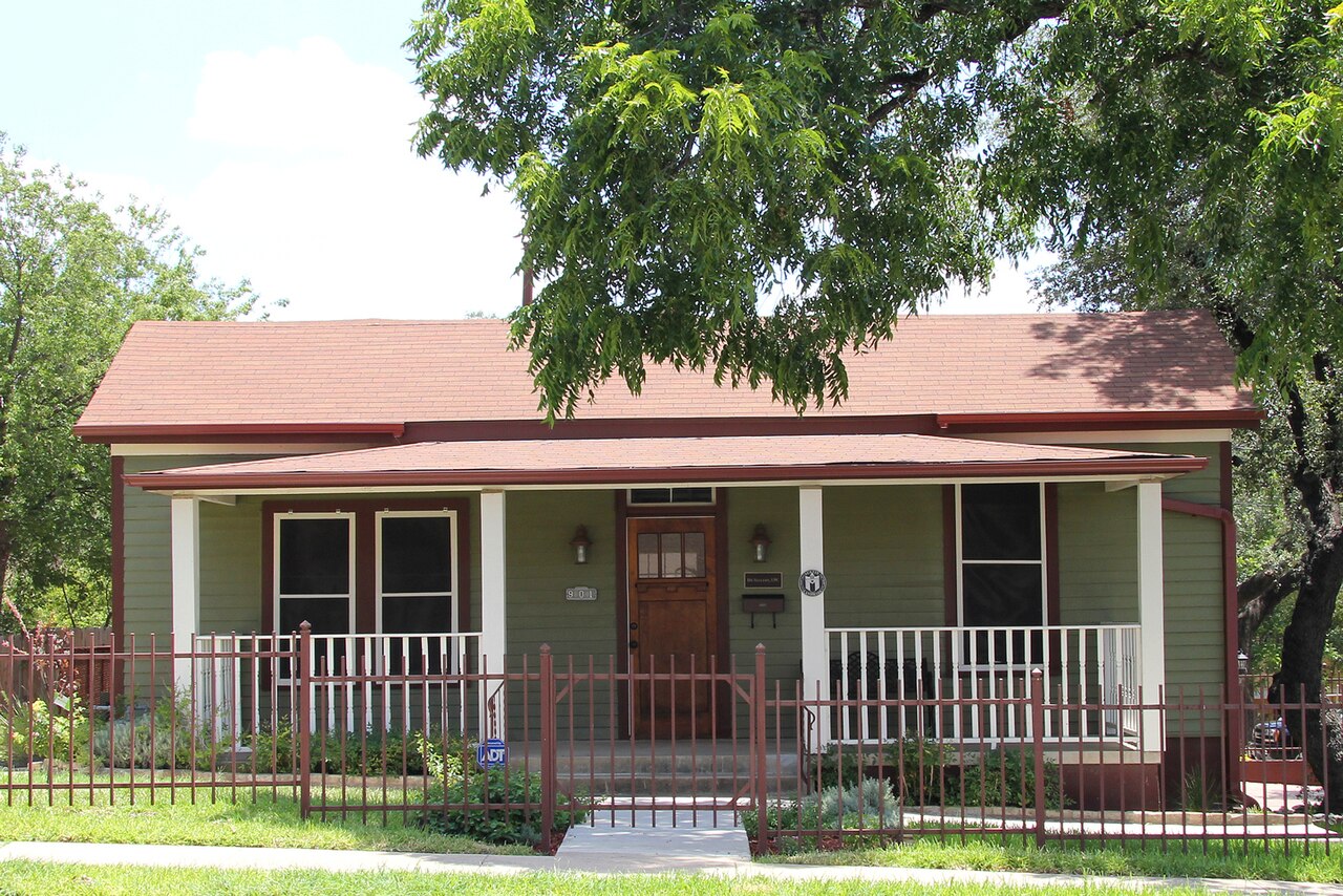 Historic house in the East Austin neighborhood